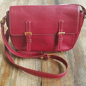 Monsac Italian Leather Crossbody bag